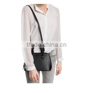 Zm50073b Europe Fashion Women Handbags pu Leather Pure Color Shoulder Bag photo-2