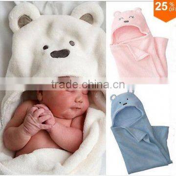 Baby soft cotton terry hooded baby bath towel,custom plain new hooded towel for baby