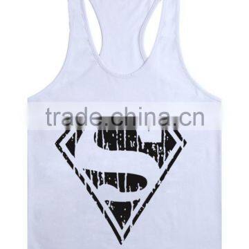 Superman Gym Singlets Mens Tank Tops Wholesale,Bodybuilding Equipment Fitness Men's Gym Stringer Tank Top Sports Clothes photo-5