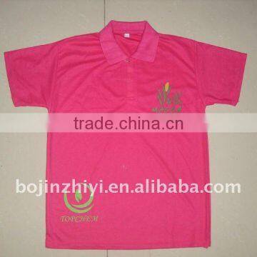 180 polo cotton Custom made polo t-shirt