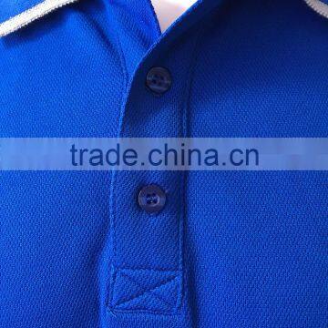 Contrast Mens Short Sleeve 50% Polyester 50% Cotton Cheap Australia Polo Shirt photo-5