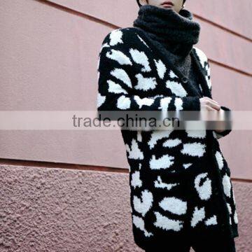 New Arrival Men's Leopard Cardigan Clothing Sweater photo-2