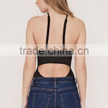 2016 Guangzhou Shandao Oem Service Summer New Design Sleeveless Casual Knit Burnt Out Girl's Stylish Top photo-3