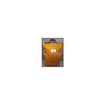 Security Canvas Bank Courier Locking Bank Bag With Silk Screen Imprint Logo