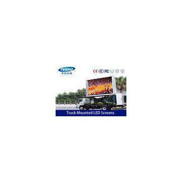 High Brightness P12 Truck Mounted LED Screens Outdoor With Waterproof Video