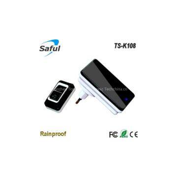 long range wireless doorbell Saful TS-K108 1V1