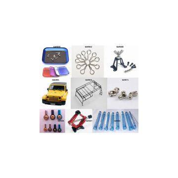 scale rc crawler Screw Tray / Body Clip / REAR SPARE TIRE HOLDER / Body Frame / Ball Joint Connect / Spring