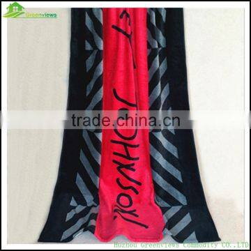 Wholesale 100% cotton velour custom digital printed beach towels beach towel 100% cotton