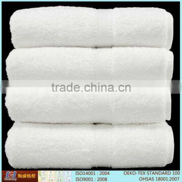 2015 China factory Plain Dyed Elegant 100% Cotton Bath Hotel Towel