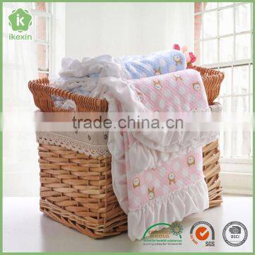 High Quality Cotton Soft Newborn Baby Blanket