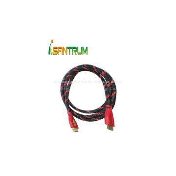 HDMI Cable Flat Red Wire photo-2