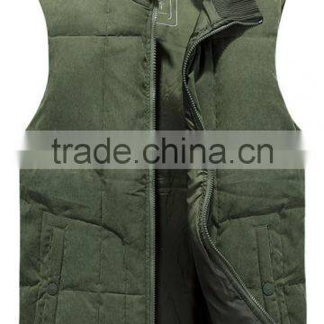 2016 NOISELESS Men Sleeveless Winter Jacket for fishing