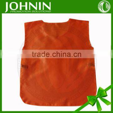 Custom Savety Hot 100% Polyester Orange Vest With Elastic Band photo-5