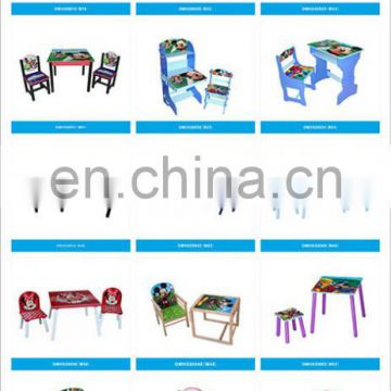 wholesale wooden desk and chair for children