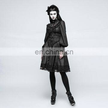 Pyon Pyon Gothic Lolita Black Collar-headband LS-046 photo-4