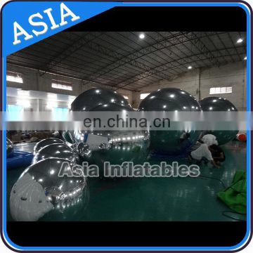 Silver Mirror Inflatable Advertising Balloons for Party Supplier, Giant Inflatable Mirror Balloons Ornaments for Decorations