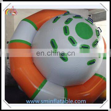 Commercial Popular Inflatable Rotating Top, Inflatable Water Saturn & Pool Floating Rocker for Amusement Outdoor Water Game photo-3
