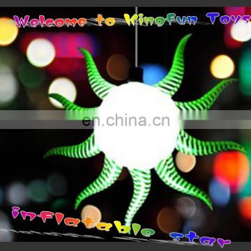 2014 Ceiling event inflatable LED star decor