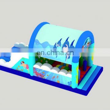 fantasy ocean theme inflatable obstacle