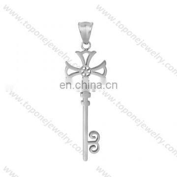 New arrival fashion stainless steel charms, custom key pendant jewelry