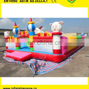 Indoor kids amusement inflatable playground on sale guangzhou