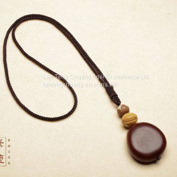 Diayam Sweater Chain Length Retro Pendant Female All-match Accessories Simple Folk Style Necklace Pendant Pendant Bodhi