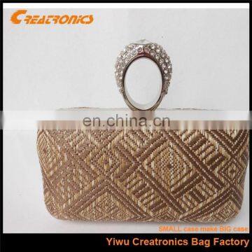Fashionable Factory Directly Selling Cheap Lady Clutch Bag Made Of Straw Wholesale photo-6