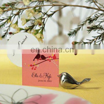 Bird Wedding Favor Place Card Holder