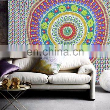 Hippie Indian Star Mandala Wall Hanging Queen Tapestry Ombre Beach Blanket Throw Wall Hanging Wall ethnic art picnic Wholesale