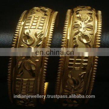 Gold plated jewelry bangles manufacturer, goldplated bangle jewellery exporter