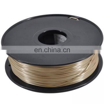 PLA 3d printer filament with 5 shiny colors in tolerance 0.02mm plastic reel