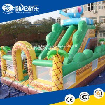 inflatable dry slide inflatable kids air slide with low price for sale