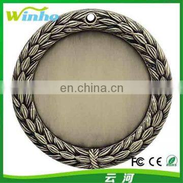 Winho customized blank metal medal for promotion