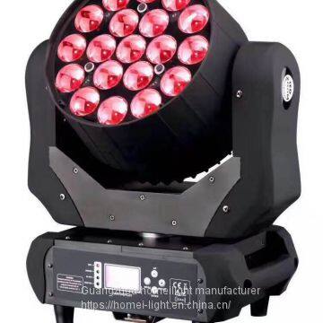 19pcs*12W LED Moving Head With Zoom stage light