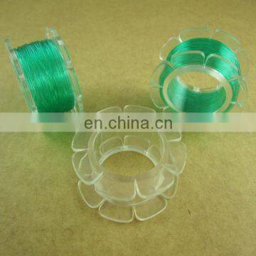 Empty plastic spool,clear plastic reel,hub