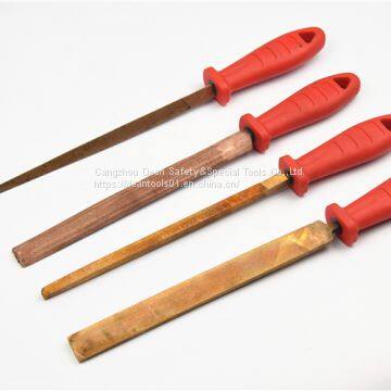 Non Sparking Half Round File , Triangle File
