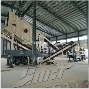 China Mobile mine crusher, construction waste crushing equipment, stone gravel machine big discount