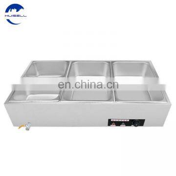 Restaurant Stainless Steel 4 Pans BuffetBainMarie photo-2