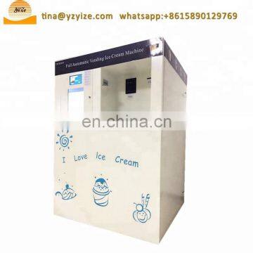 Italian Commercial Automatic Soft Ice Cream Vending Machine photo-6
