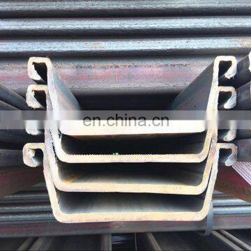 Factory price shape steel sheet pile made in China