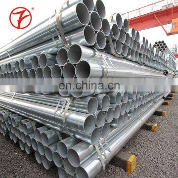 hot dipped high quality galvanized round tube greenhouse pipe