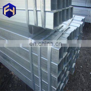 Brand new galvanized square tubo wholesale gi rectangle tube construction material with high quality