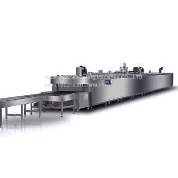 Pita Bread Biscuit Production Line Cake Production Tunnel Oven