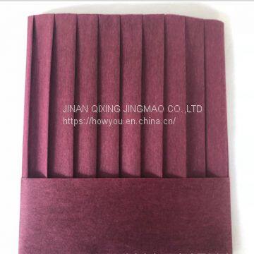 Factory supply non woven wine color chaf hat for sale