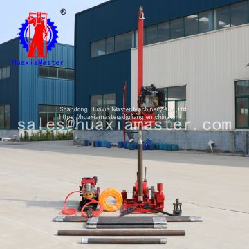 Strong power diesel engine sampling drilling rig / rock core drill