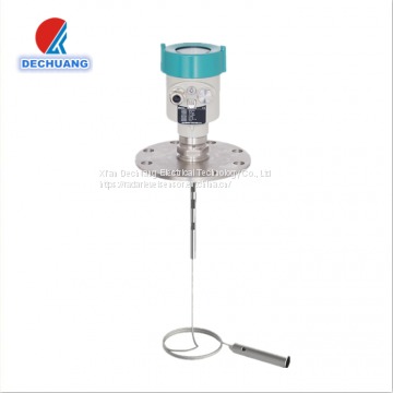 Guided wave radar level transmitter tank level sensor liquid or solid material