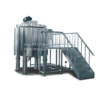 1000L Liquid preparation mixing tank