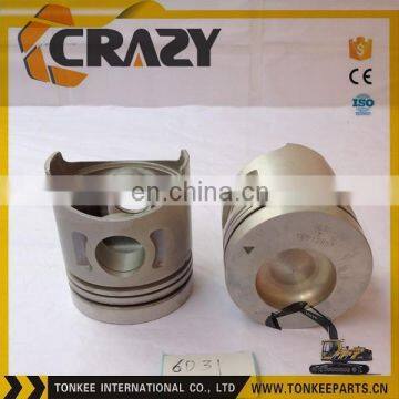 Excavator engine 6D31 piston ME012858 , excavator spare parts,6D31 engine parts