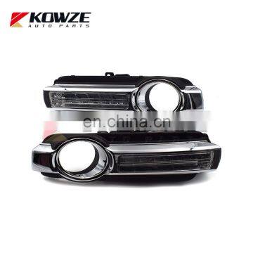 Fog Lamp Daytime Running Light With Wires Complete Set For Mitsubishi Pajero Montero 4 IV 2015