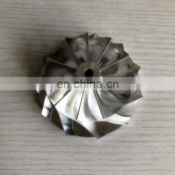 GT3084 61.33/82.00mm 451644-0005 with GT30 bore 11+0blades Turbo Billet/milling/aluminum 2618 compressor wheel for HKS3040